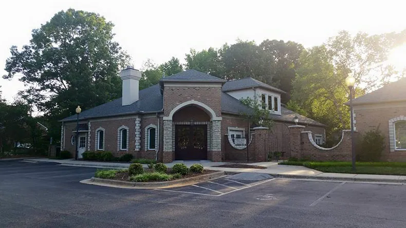 office building front
